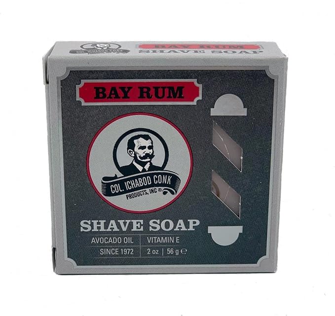 Glycerin Shave Soap - Bay Rum
