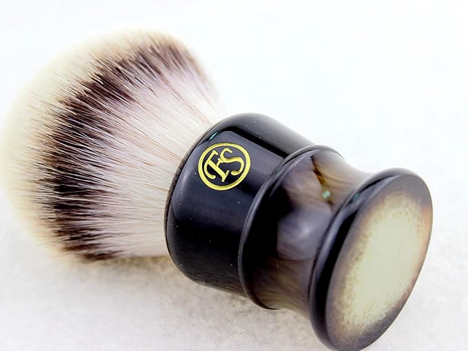 Frank Shaving G4 Synthetic Fiber Hair Knot Shaving Brush 28MM Knot Size