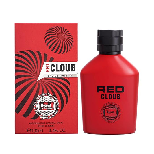 Hybrid & Company Red Cloub Pour Homme For Men Eau De Parfum Vaporisateur Natural Spray 3.4 Fl Oz