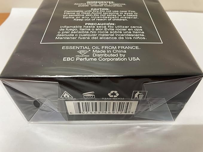 EBC-Collection, KING-D BLACK Perfume for Men, 2 pack, 6.8oz/200ml