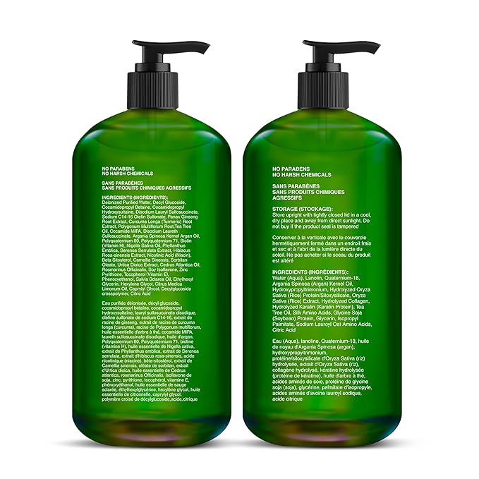 Majestic Pure Tea Tree Shampoo for Men and Women - Hydrating Formula Fights Dandruff, Lice and Itchy, Irritating or Dry Scalp - For All Hair Types - Sulfate Free 16 fl oz (pack of 2)