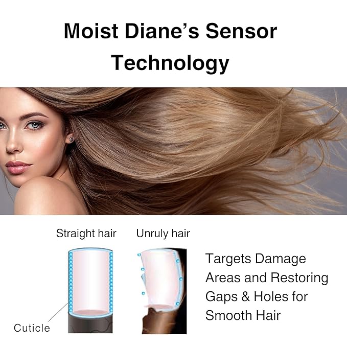 Moist Diane Hair Repair Shampoo and Conditioner for Women & Men, Argan Oil Shampoo and Conditioner Set with Herbal Oils, Collagen, Keratin& Ceramides in Japan, Silicone& Sulfate Free DAMAGE REPAIR
