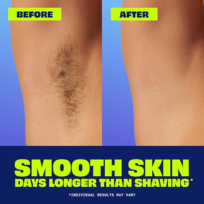 Nair Hair Remover Sensitive Formula Glide On Depilatory Cream 3.3 oz