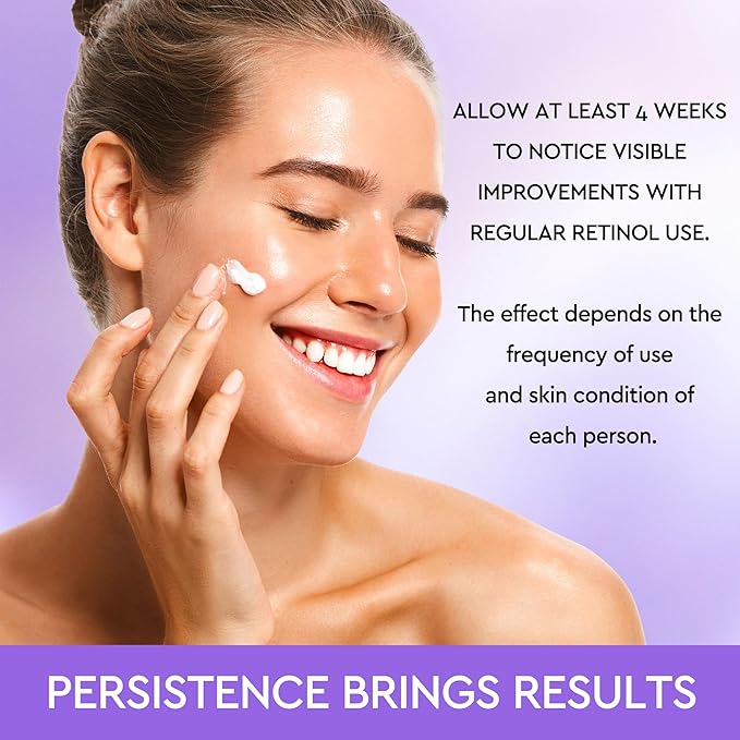 Neck Firming Cream, Retinol Cream for Face&Neck for Tightening Firming Anti-aging Face Moisturizer with Retinol Collagen & Hyaluronic Acid Lift Wrinkle for Women and Men 1.7 Fl. Oz.