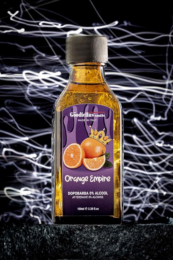 The Goodfellas' smile, Orange Empire Shave Soap and Afltershave Splash Bundle, Made in Italy