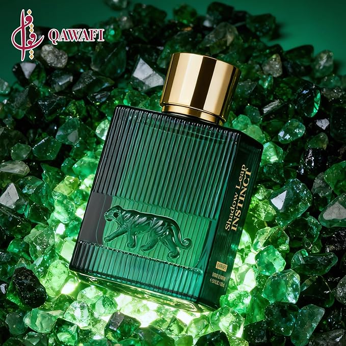 Shadow Leap - Instinct Eau De Parfum, Long-Lasting Spicy Woody Vanilla Perfumes for Men or Women, Vegan, Paraben-Free, Unisex - 100ml | 3.4 fl. oz + 2ml Samples