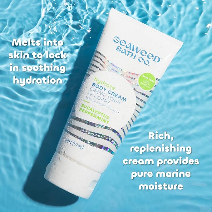 The Seaweed Bath Co. Body Cream, Eucalyptus & Peppermint