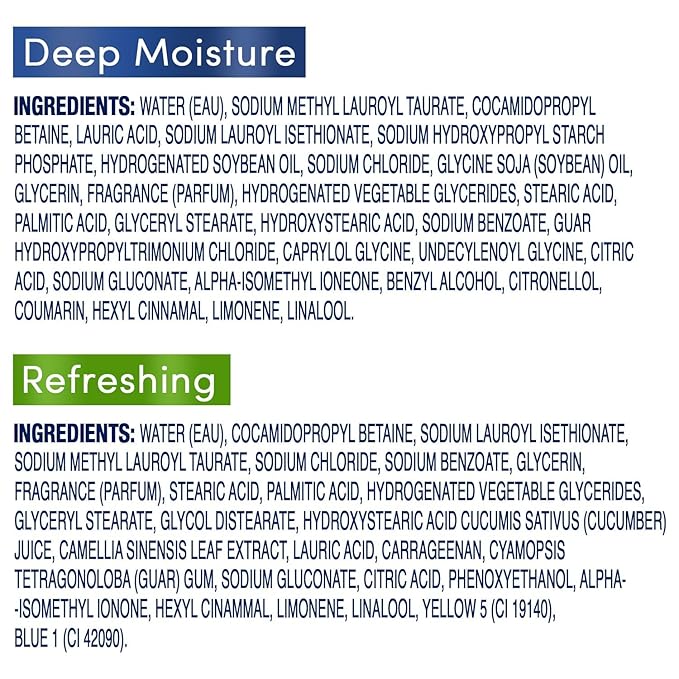 Dove Body Wash Travel Essentials Variety 4-Pack – Refreshing Cucumber & Green Tea + Deep Moisture Nourishing Body Washes, 3 Oz Ea