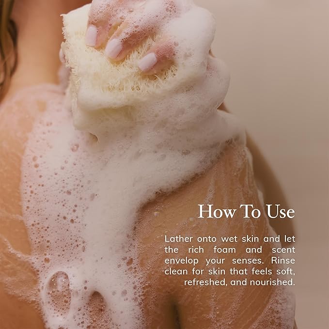 Deep Steep Body Wash, Lilac Blossom, 17 oz – Hydrating Shower Gel with Hyaluronic Acid, Shea Butter, Aloe Vera & Argan Oil – Vegan, Clean Beauty, Clean & Refreshed Skin