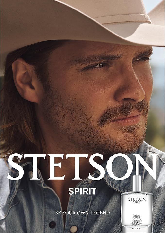 Stetson Spirit 1.7 oz Cologne w/ 1.5mL Legend Vial