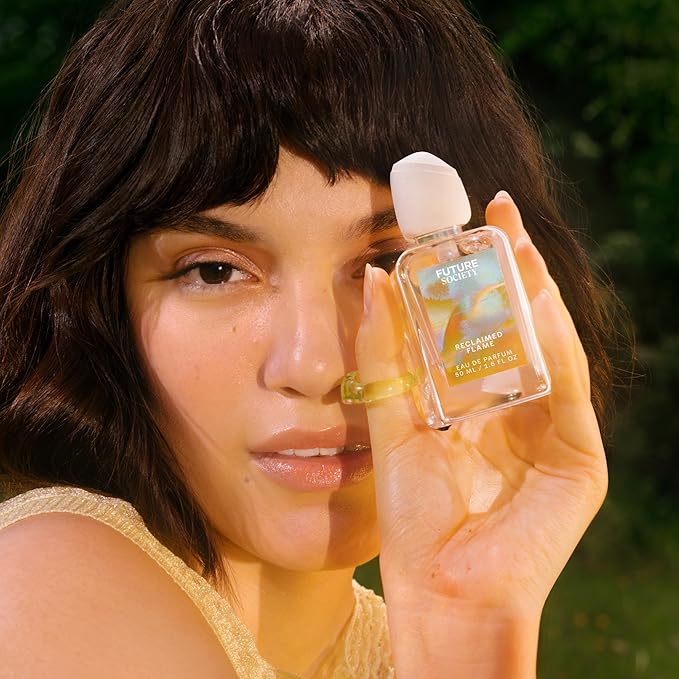 Future Society Reclaimed Flame Perfume - Rich Citrus Eau de Parfum with Notes of Bergamot, Grapefruit & Eucalyptus - Luxury Perfume Inspired by Africa's Wildflower - Modern Unisex Fragrance - 50ml