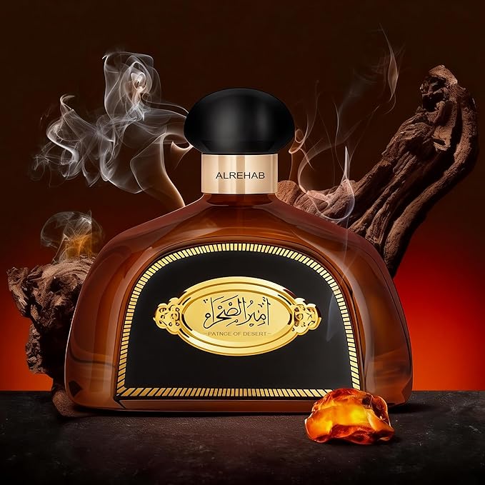 Prince Deseret Brown Men's Cologne Eau de Parfum 3.4 Fl. Oz, Warm Spicy Woody Notes, Modern Masculine Fragrance Lasts All Day