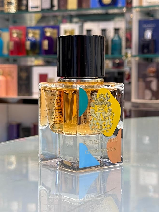 Paris Corner Autobiography Mens Eau de Parfum Fragrance Scent for Him 2 Fl Oz PERFUMES (CITRONE VANILLE - AUTOBIOGRAPHY)