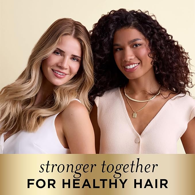 Pantene 2-in-1 Shampoo & Conditioner, Daily Moisture Renewal - Pro-V Nutrients for Dry, Straight to Curly Hair,72-Hour Hydration & Softness, 27.7 Oz Each, + Rescue Shot (0.5 Oz),2 Count (Pack of 2)