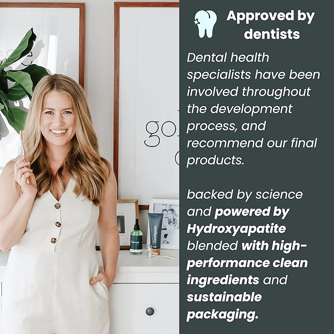 Nudge 10% Nano Hydroxyapatite Toothpaste, Enamel Friendly Advanced Clean, Vitamin E, Fluoride-Free, SLS-Free, Cinnamon & Clove, 4.5 oz (Pack of 2)