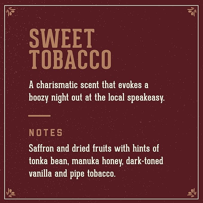 18.21 Man Made Hair Styling Product, 2oz. Original Sweet Tobacco Scent in Wax with Low Shine Finish