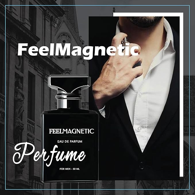Perfume with Pheromones-Infused for Men - Long-Lasting Perfume Social Confidence 50ml (2)