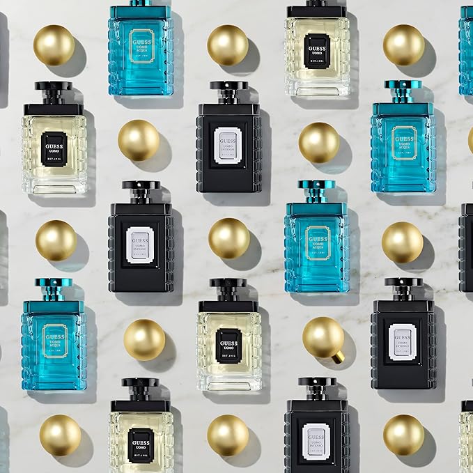 Guess Uomo Acqua Eau de Toilette Cologne Spray For Men, 1.0 Fl. Oz.