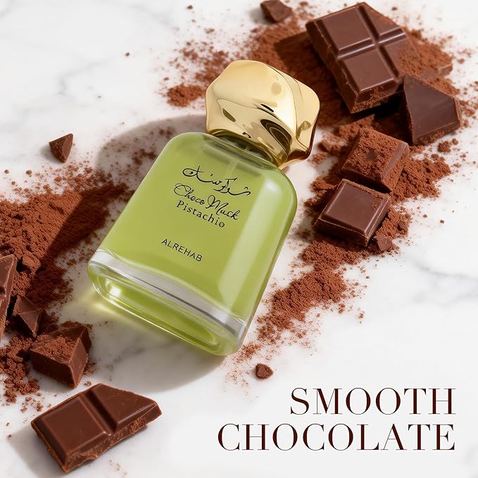 Women’s Eau de Parfum, Sweet Gourmand Women’s Perfume with Pistachio & Vanilla Notes, Choco Musk