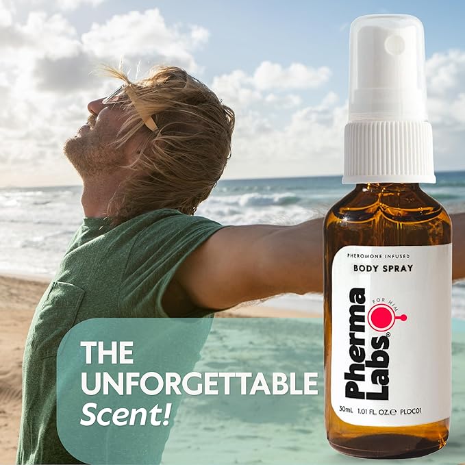Body Spray - Pheromone Cologne for Men - Seductive, Long-Lasting Fragrance - Mens Pheromone Cologne Spray - Boost Confidence - Perfume con Feromonas para Hombres - 1.0 oz (All Day Scent)