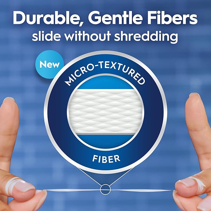 Oral-B Glide Deep Clean Cool Mint Dental Floss, Value 2 Pack (40m Each)