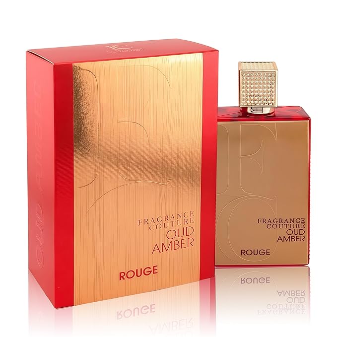 Men/Women Cologne Oud Amber Rouge Unisex Perfume 100ml Eau de Parfum - Bold Spicy Amber Tobacco,Gourmand &Cedar Scent for Women & Men Daily Use