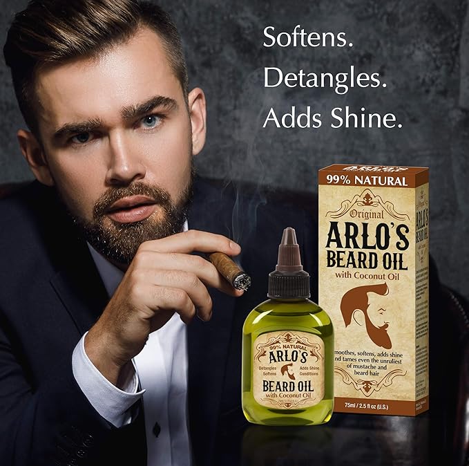 Arlo's 2-in-1 Beard Wash and Conditioner 12 oz. - Pro Growth Formula