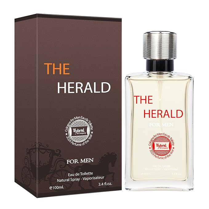 Hybrid & Company The Herald For Men Eau De Toilette Vaporisateur Natural Spray 3.4 Fl Oz