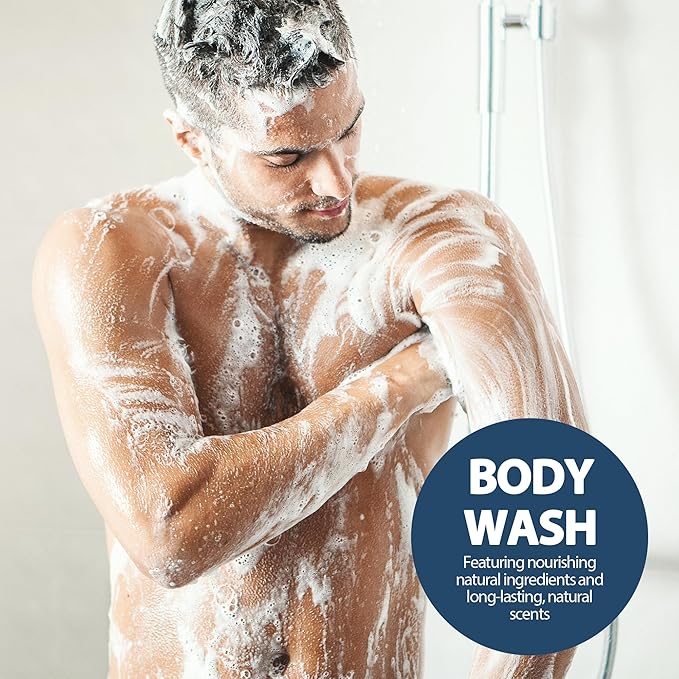 Dr.Healdy Body Wash with Pump Relaxing Citrus & Cedar,Healthy-Looking Skin Gentle Skin Cleanser with 24hr Moisturizing,Paraben and Phthalate Free 13.6 FL Oz (Pack of 2)