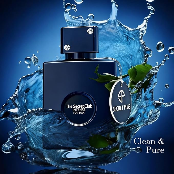 Verse Adonis & The Secret Club Intense Combo Men Cologne 3.4 Fl. Oz Men's Perfume Bold Combination of Woody & Floral Scents Eau De Parfum for Men Lasts All Day Best Gift