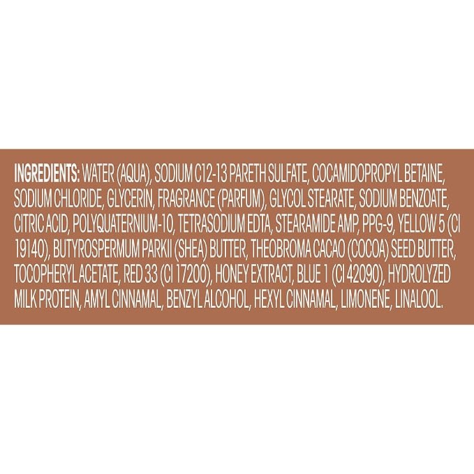 Suave Moisturizing Body Wash, Cocoa Butter and Shea with Vitamin E Extract, No Parabens, No Phtahaltes, 18 Oz (Pack of 12)