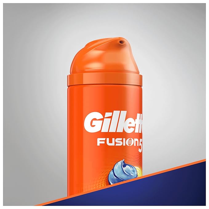 Gillette Fusion5 Ultra Sensitive Cooling Gel, 7 Ounce (Pack of 6)