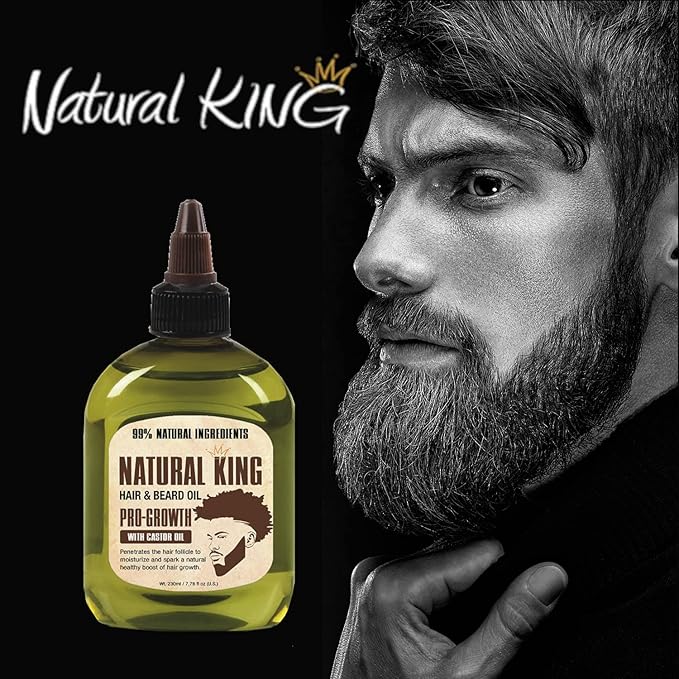 SFC Natural King Pro-growth Castor Hair & Beard Oil 7.1 oz