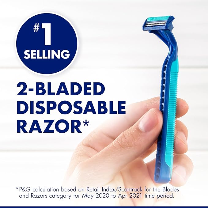 Gillette Sensor2 Plus Pivoting Head Men’s Disposable Razors, 10 Count (Pack of 3)