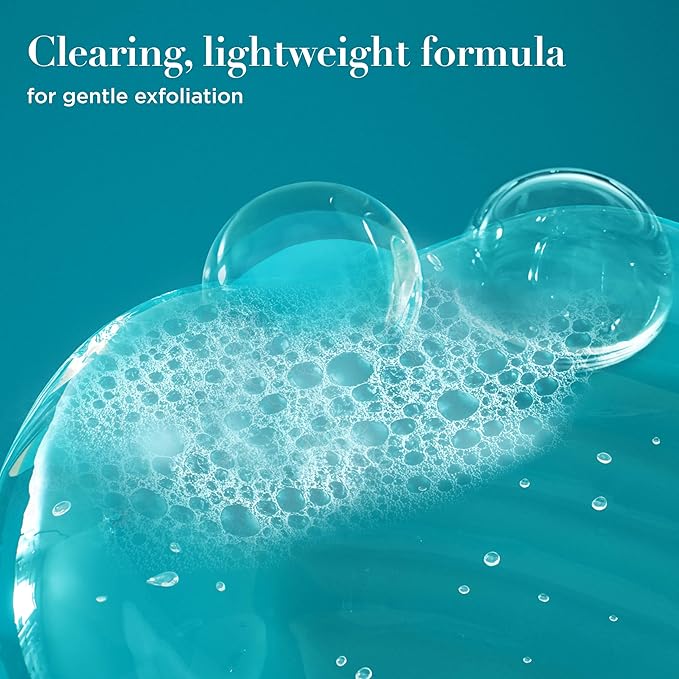 OGX ProGrowth + Peptide Clarifying Shampoo, Gentle Exfoliating Scalp Shampoo Supports Natural Hair Growth by Removing Scalp Build-Up, 1.5% Mandelic Acid, 13 fl. oz
