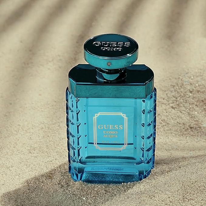 Guess Uomo Acqua Eau de Toilette Cologne Spray For Men, 1.0 Fl. Oz.