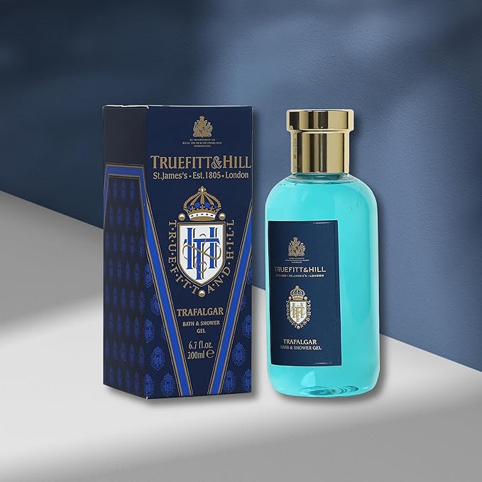 Truefitt & Hill Trafalgar Bath and Shower Gel, 6.7 Ounce