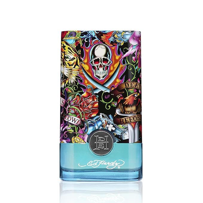 ED HARDY Men's Cologne Fragrance Spray, Hearts & Daggers, Eau De Toilette, 3.4 fl oz
