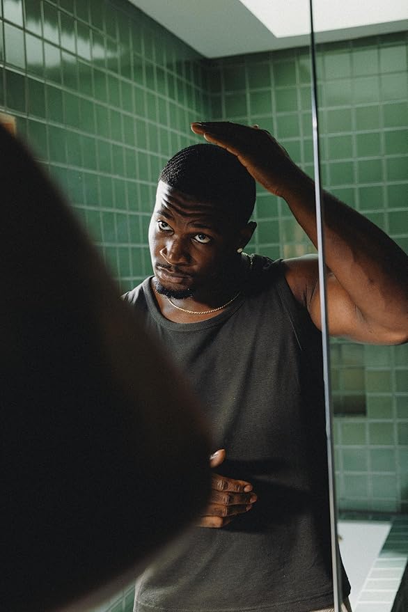 The Shop by LeBron James Men's Smoothing Hair Pomade, Medium Hold & Natural Finish with Mango Seed Extract, Tames Frizz & Adds Shine, Ideal for All Hair Types, Moisturizing & Non-Flaking, 3.4 Fl Oz