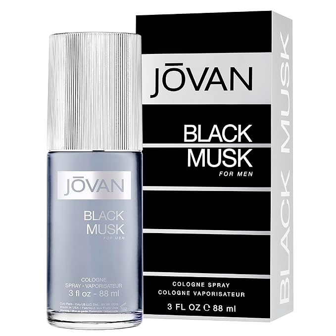 Jovan Black Musk by Jovan for Men - 3 Ounce Cologne Spray