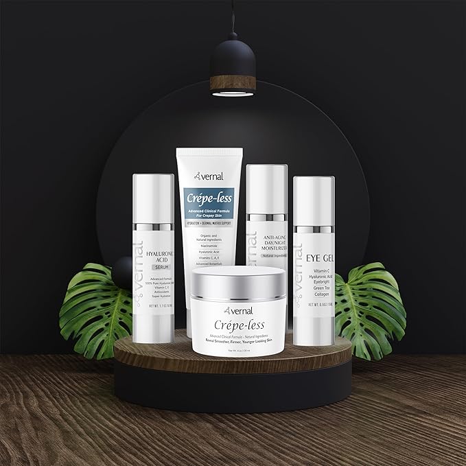Vernal All-in-One Anti Aging Moisturizer – Infused Wrinkle Smoothing Cream | Get Smoother, Firmer Luminous Looking Skin Without Injections or Fillers | Best Anti Wrinkle Cream That Really Works