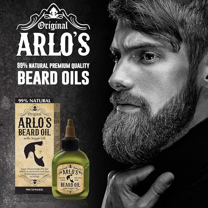 Arlo's 2-in-1 Beard Wash and Conditioner 12 oz. - Pro Growth Formula