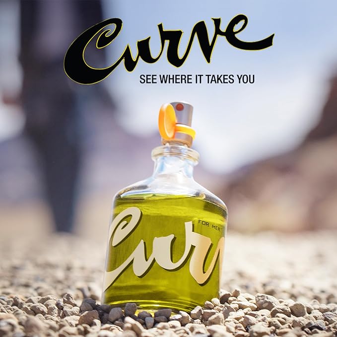 Curve Men's Cologne Fragrance Spray, Spicy Woody Magnetic Scent for Day or Night, 2.5 fl. oz