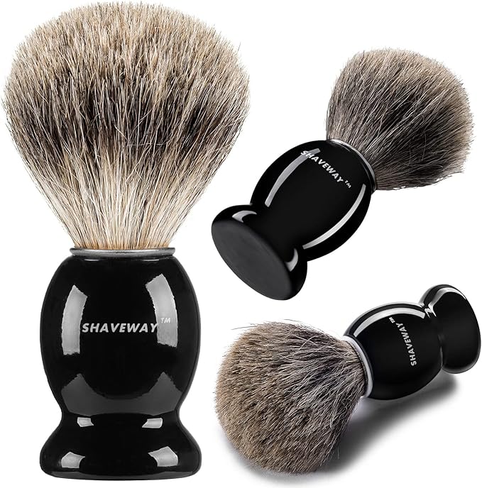100% Pure Badger Shaving Brush Engineered to Deliver The Best Shave of Your Life. No Matter What Method You use, Safety Razor, Double Edge Razor, Staight Razor or Shaving Razor,. …
