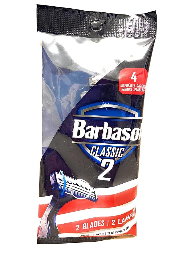 Barbasol Classic 2-4 razors