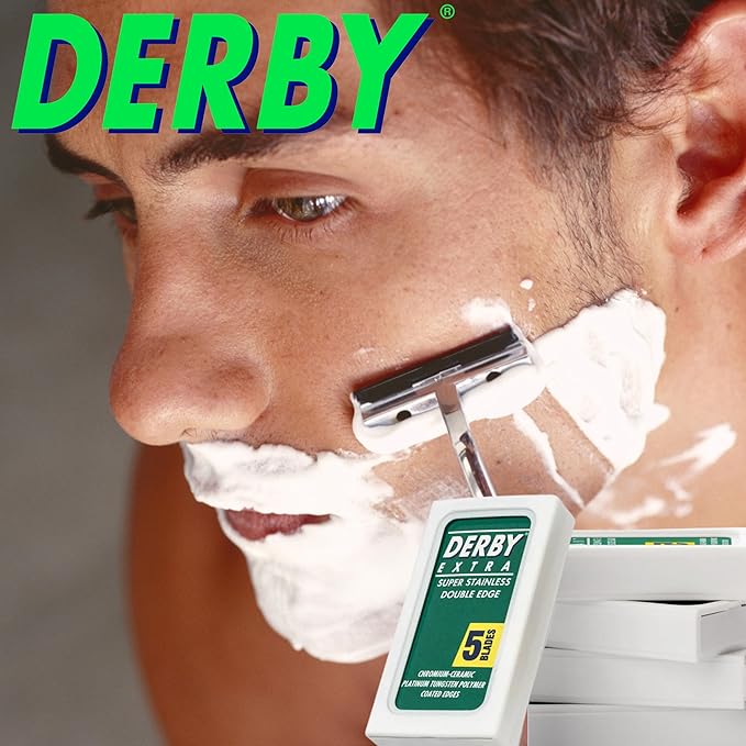 Derby Professional Doble Edge Razor Blades for straight razor (25)