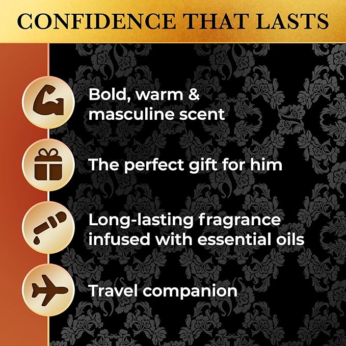 LION OF JUDAH Mighty King - Travel Size Cologne for Men - Long-Lasting EDP Fragrance Comes in Elegant Lion-Shaped Glass Bottle - Cinnamon, Dry Wood & Vanilla Notes (15ml)