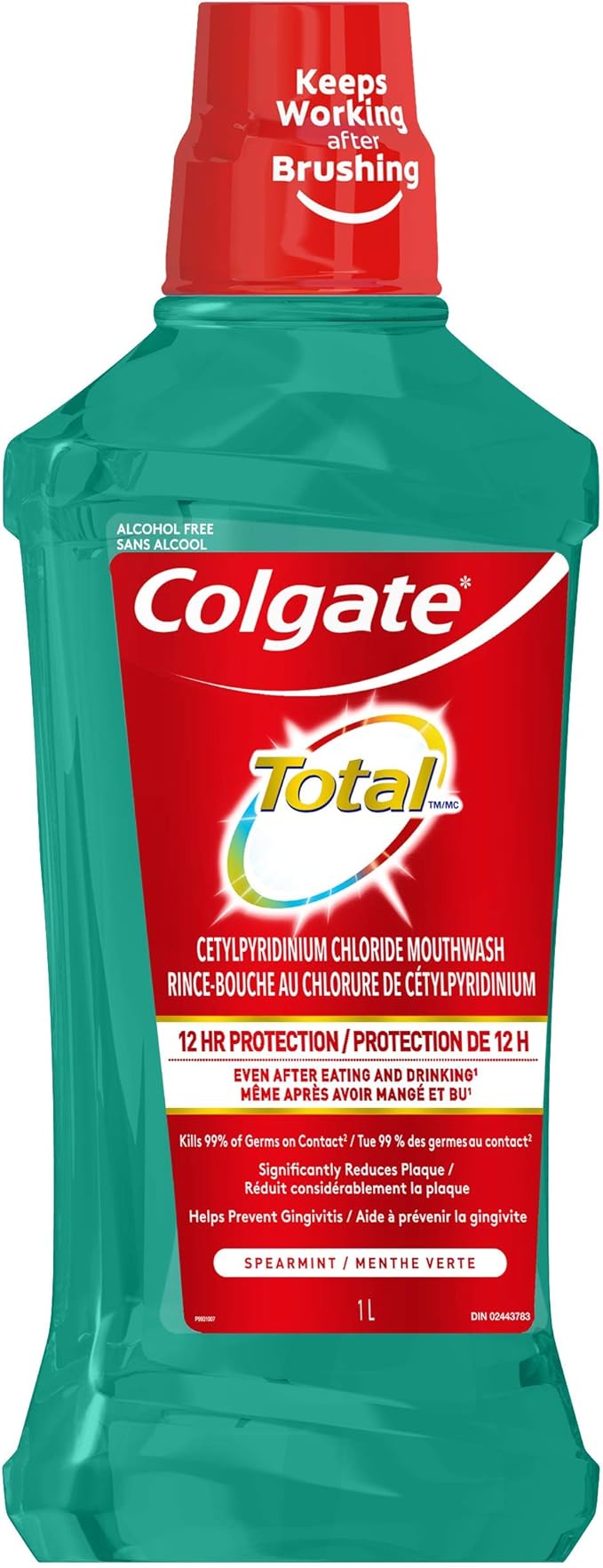 Colgate Total Advanced Pro-Shield Mouthwash, Spearmint 33.8 oz