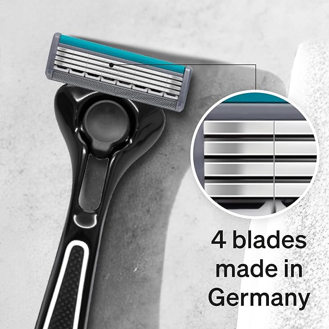 Schick Quattro Cartridges, Titanium, 4 ct.