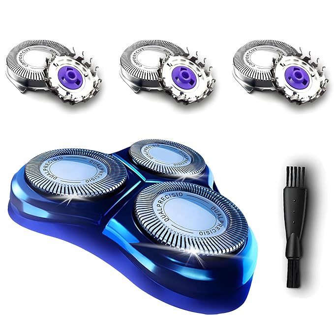 HQ8 Replacement Heads Blade Compatible with Philips Norelco Aquatec Shavers, Razor Cutter Head for HQ8505 PT720 AT815 AT810 AT880, New Upgraded OEM Blades, 3-Pack